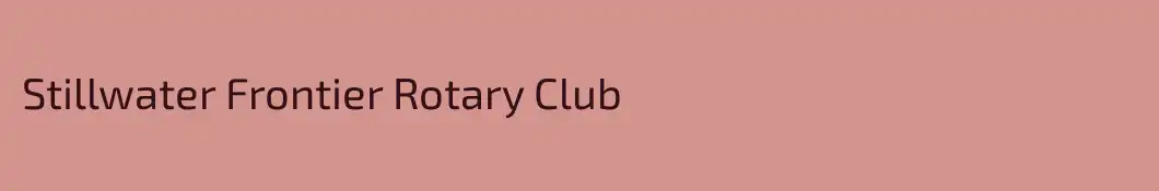 Stillwater Frontier Rotary Club
